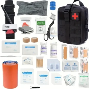 156pcs Tactical First Aid Kit In The Car Acessories Survival Kits Camping Equipments Medical Bag Self-defense EDC Pouch ifak