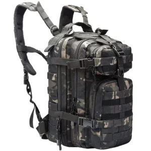 Tactical Backpack 30L Large Capacity Outdoor Camping Hiking Traveling Men's Military Style Sports Equipment Bag