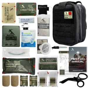 Medresq IFAK First Aid Kit – Emergency Bleeding Control & Survival Gear for Car, Home, Travel, Camping, Hiking & Outdoor