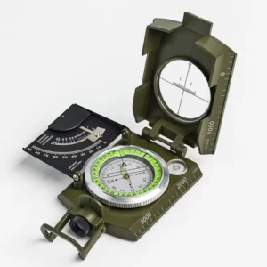 Professional Compass High Precision Metal Sighting Navigation With Inclinometer Outdoor Exploring Camping Hiking Survival Tools