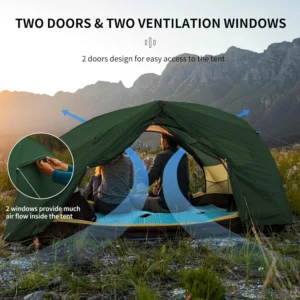 Naturehike Star-River Ultralight Waterproof Tent 2 People 4 Seasons Outdoor Travel Hiking Fishing Tent Double Layers Tent