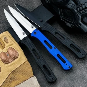 BM 417 Pocket Folding Knife 440C Steel Blade Nylon Fiber Handle Outdoor Hunting Camping Survival Hiking Mountaineering Knives