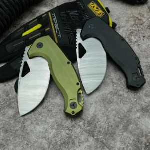 High Quality FX SK02 Folding Knife D2 Blade Aluminum Handle Survival Portable Outdoor Knife Pocket Knife EDC Camping Bush Knife