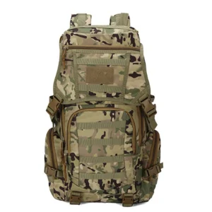 50L Tactical Backpack Outdoor Sport Hiking Rucksack 3P Molle Daypack Camping Hunting Backpack Climbing Bag Fishing Hiking Bags